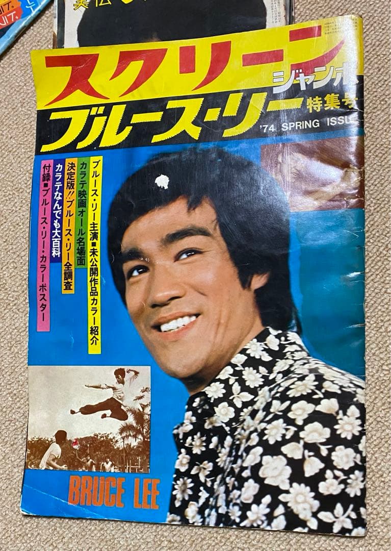 ブルース・リー　雑誌　ポスター　まとめ売り　李小龍　燃えよドラゴン　死亡遊戯