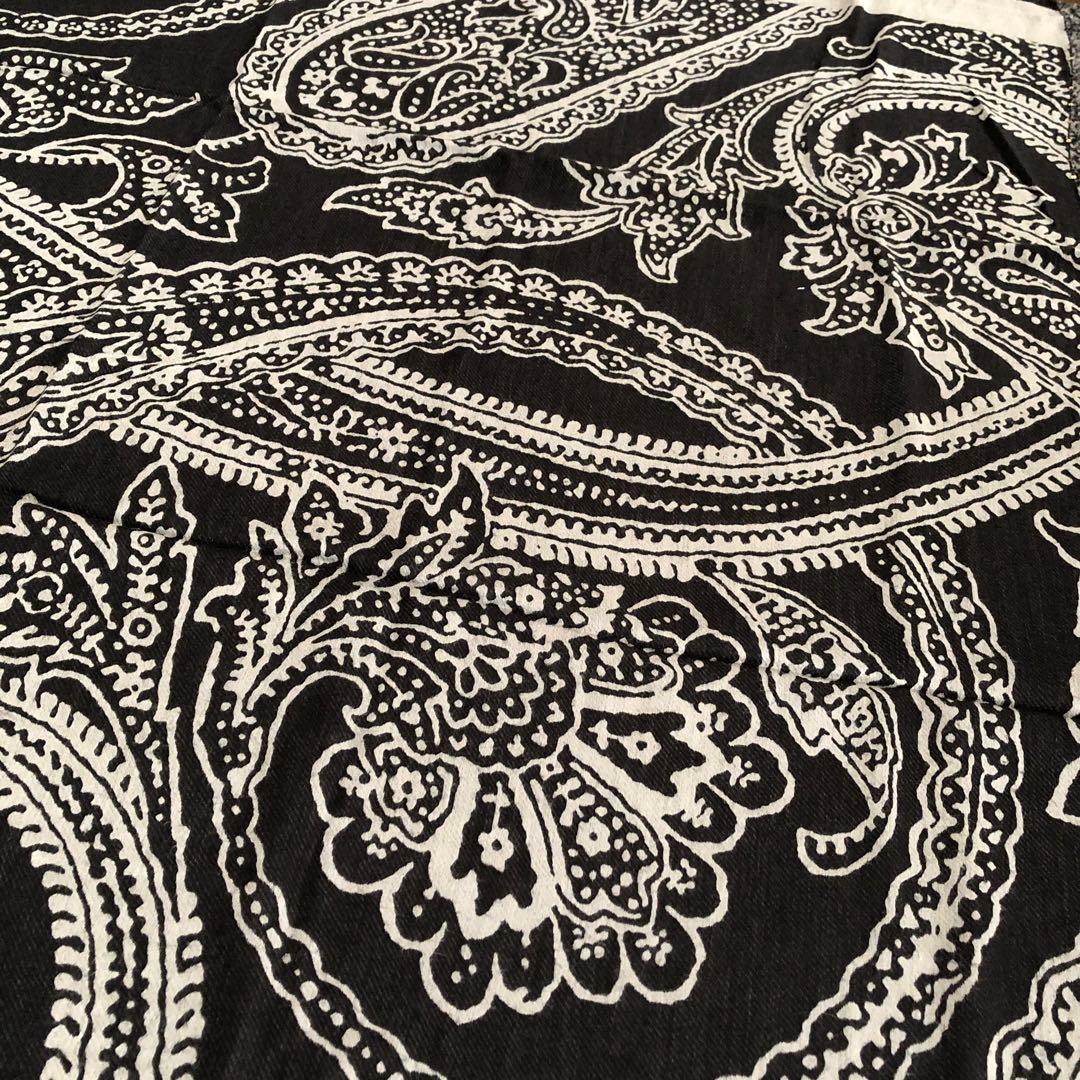 ETRO ひざ掛け　ショール　ペイズリー　大判　ストール　エトロ