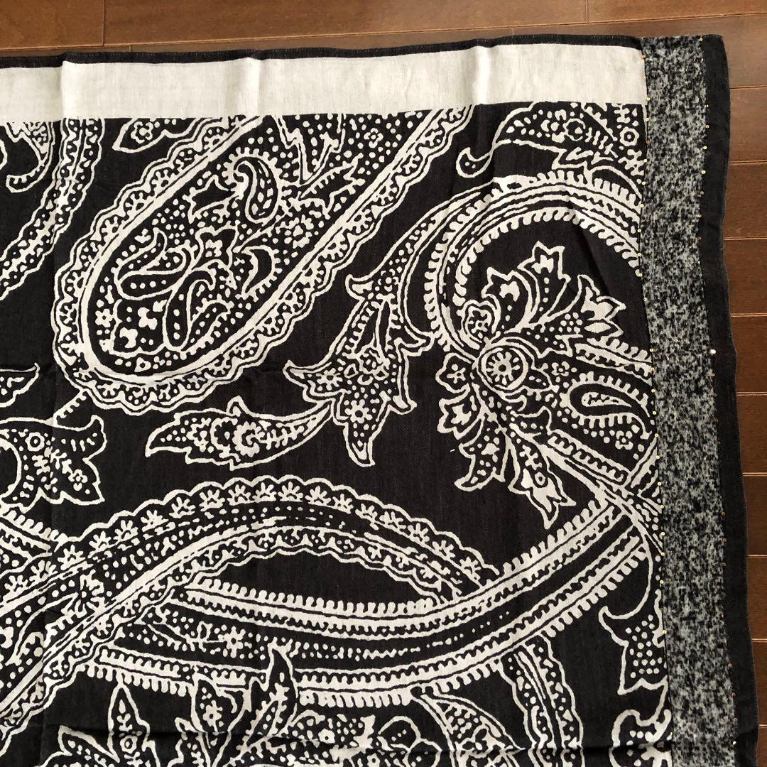 ETRO ひざ掛け　ショール　ペイズリー　大判　ストール　エトロ