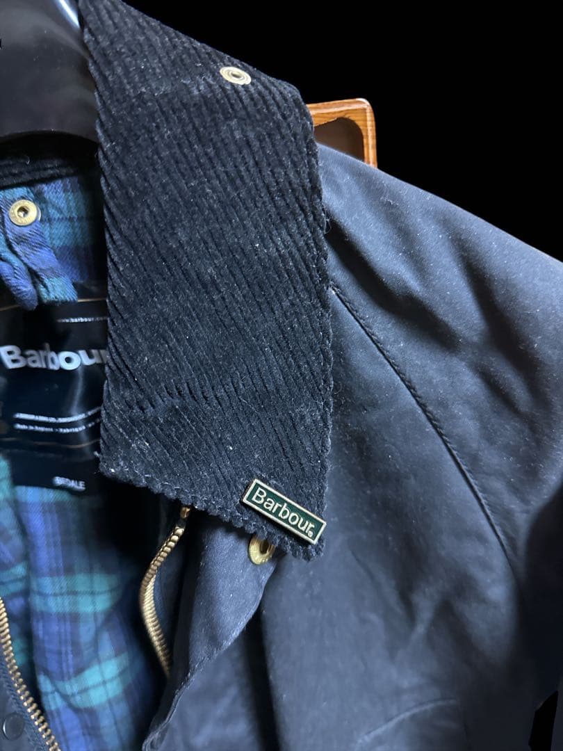 英国 Barbour BEDALE ビデイル ネイビー オイルドジャケット 正規