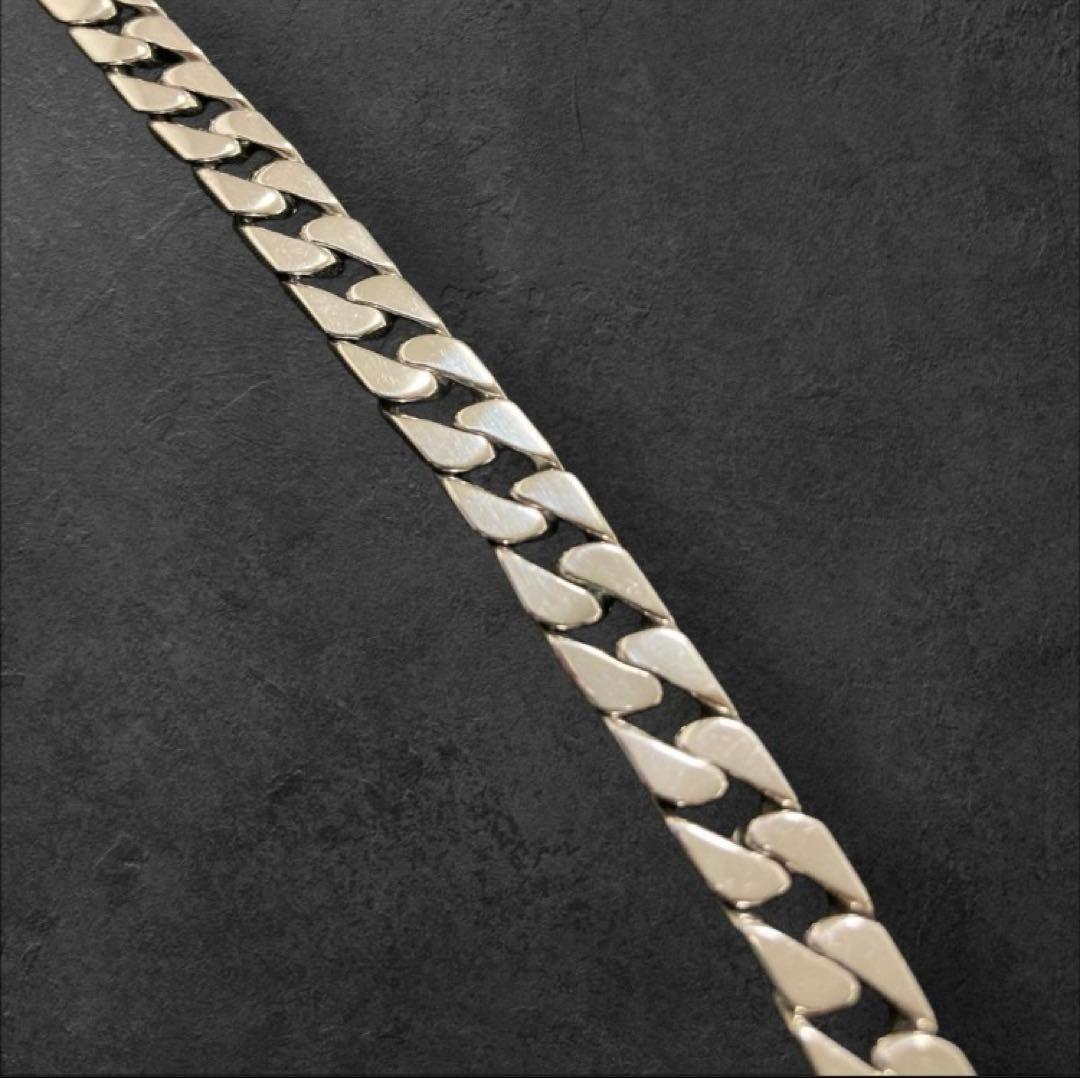 【最終値下げ】喜平 ネックレス 幅7mm 長さ50cm S925刻印 鑑定書付き