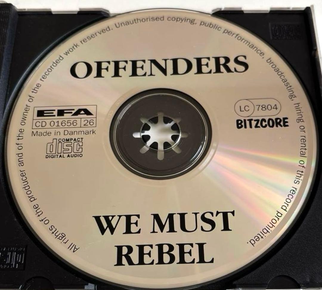 OFFENDERS/CD 20曲 コレクター向け 入手困難