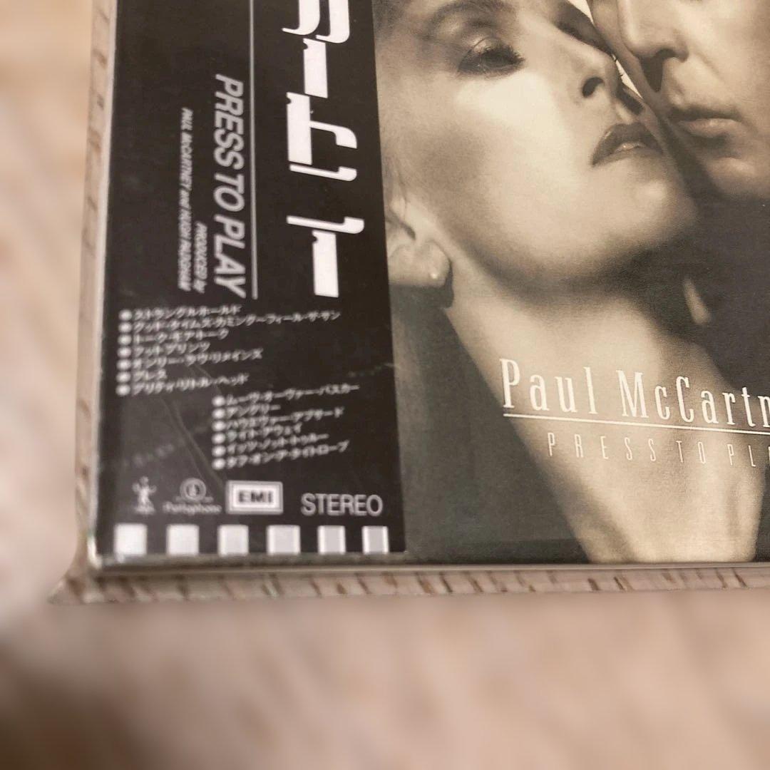 新品未開封★紙ジャケ★ポール・マッカートニー（ビートルズ）プレス・トゥ・プレイ