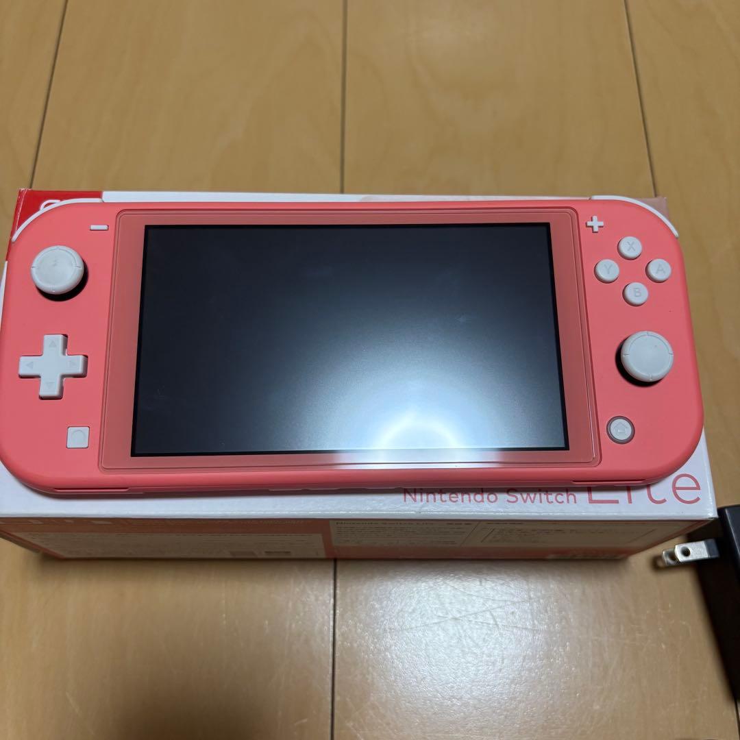 Nintendo Switch Lite ピンク ACアダプター付き