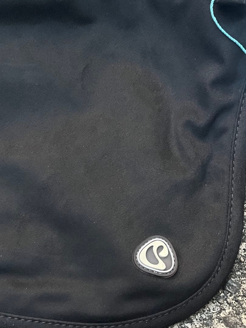 Coyseio ブラックウエストポーチ 多機能ポケット付き