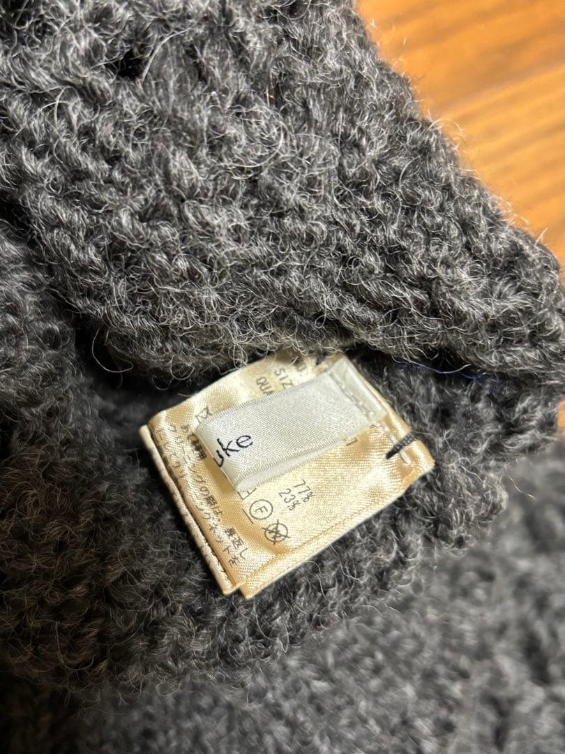 まめすけ様へanuke Cable Knit Cardigan