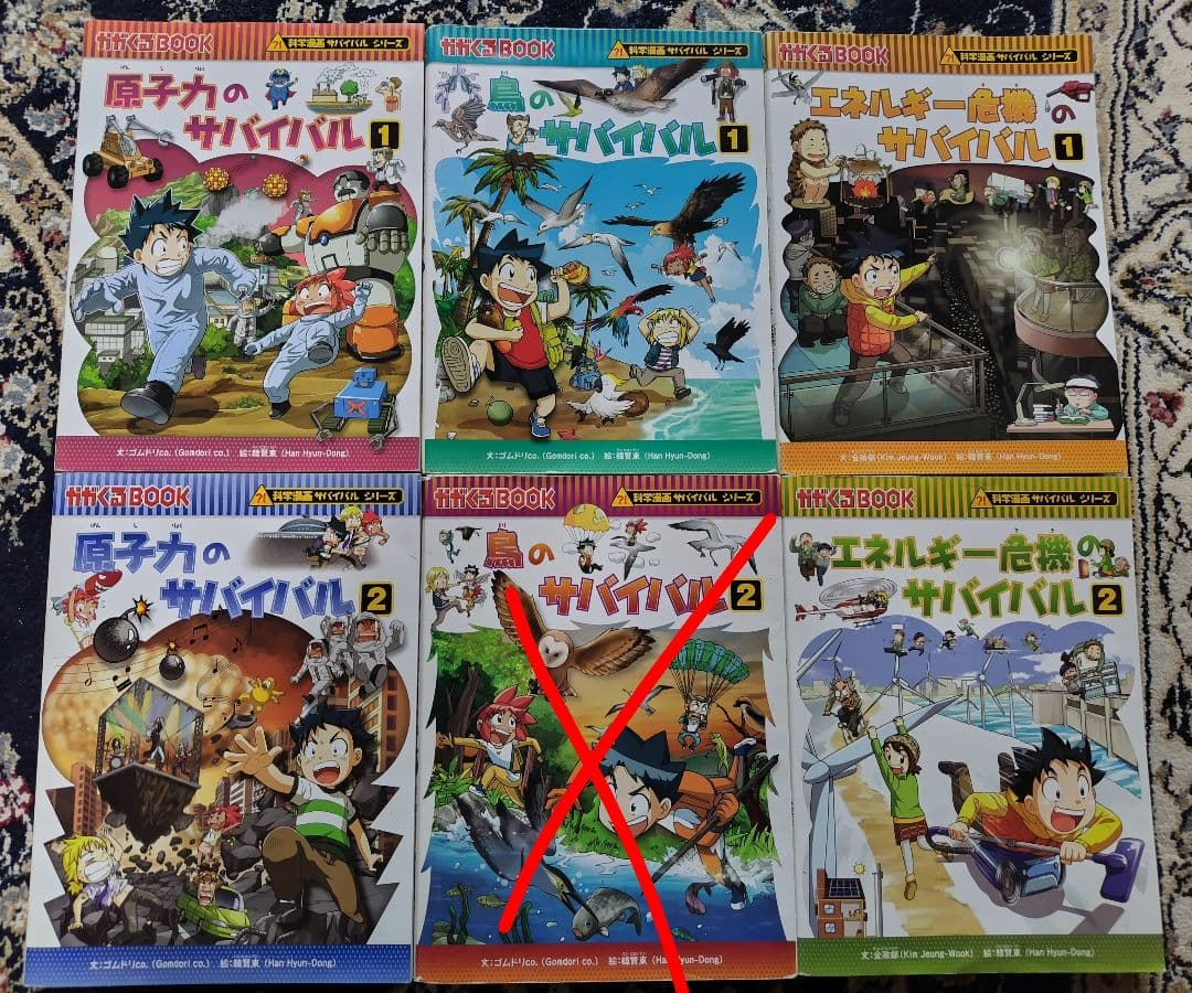 サバイバルシリーズ、タイムワープシリーズまとめ売り37冊(☓があるのは購入不可)