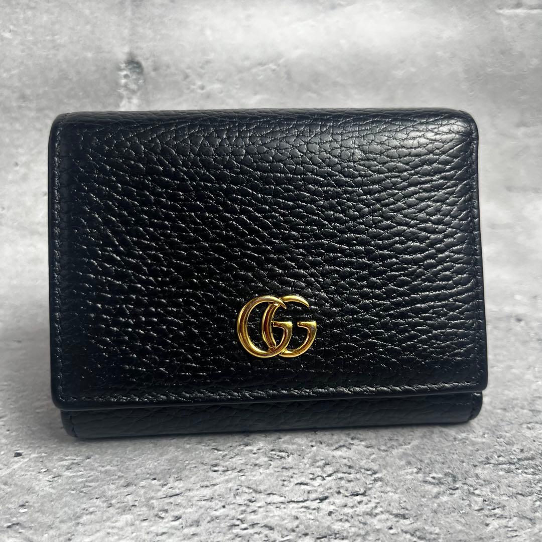 GUCCIグッチ3つ折財布