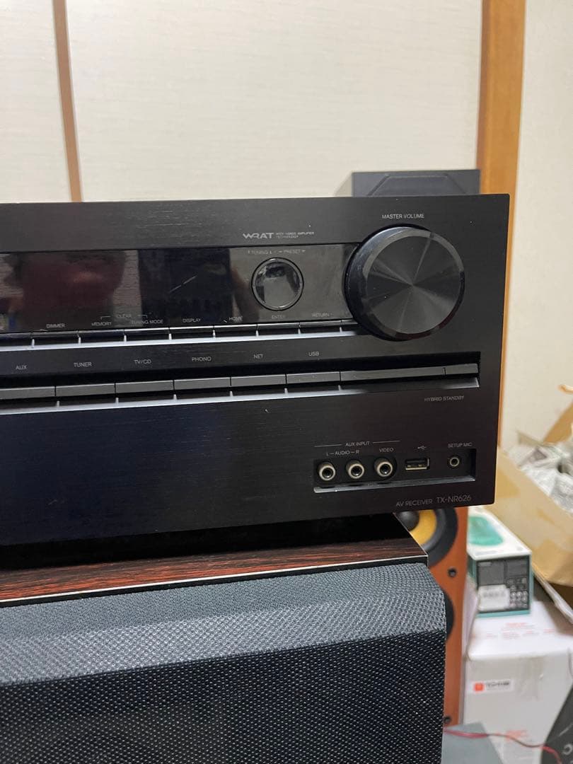 ONKYO AVアンプ ブラック TX-NR626 美品
