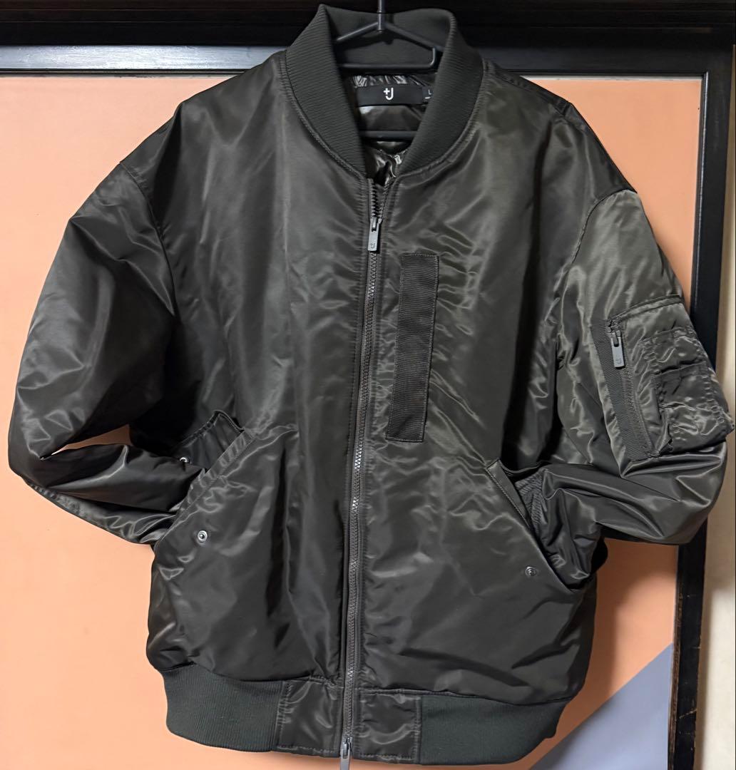【UNIQLO +J 2021年モデル】MA-1 フライト ジャケットL