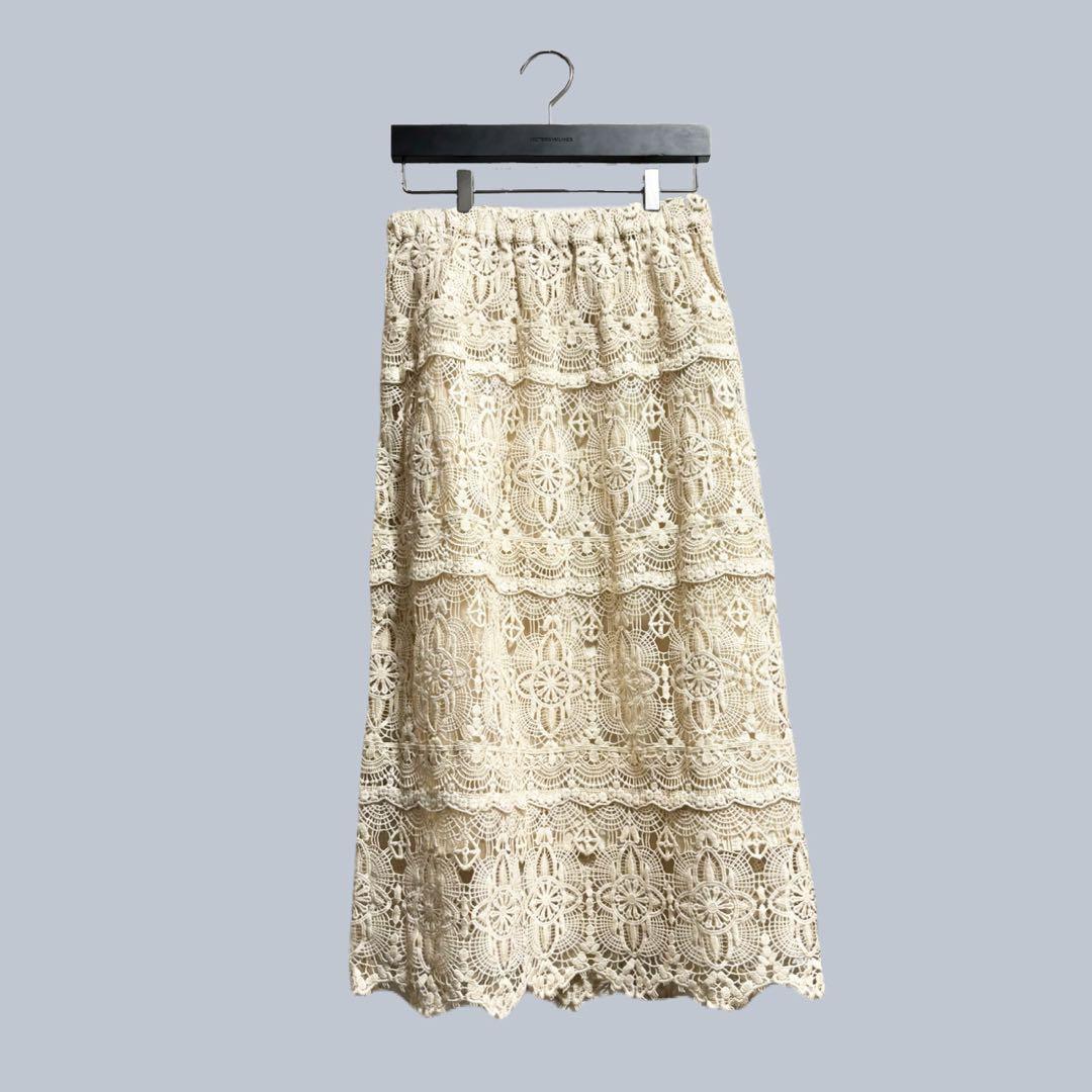 【journal standard luxe】 レースMIX スカート