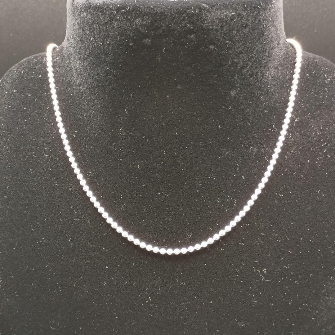 【美品】GUCCI ボールチェーン 50cm 2mm幅 SILVER925