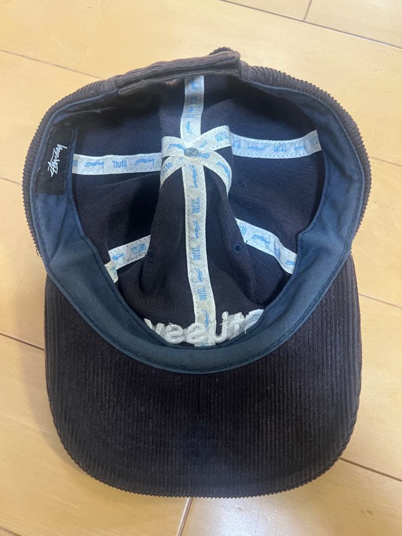 STUSSY キャップ コーデュロイ ブラウン ステューシー