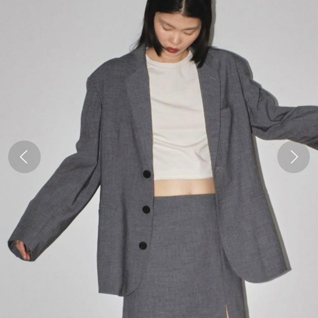 todayful テーラードジャケット　Heather Over Jacket