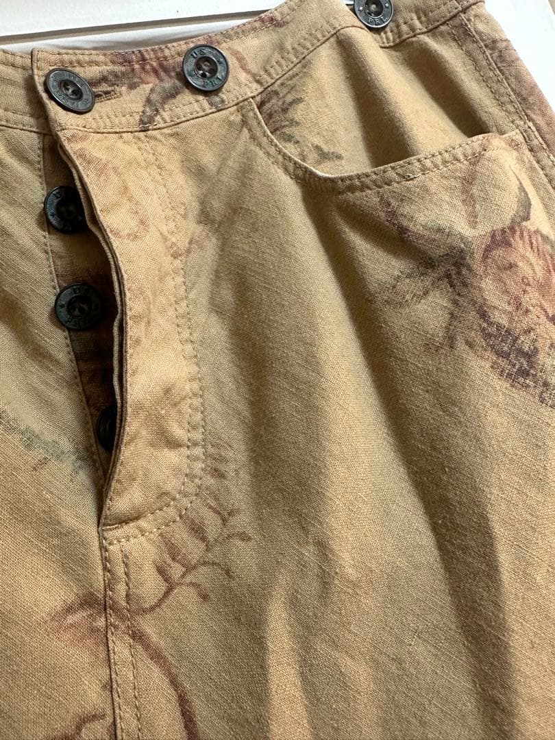 ガネーシャ RALPH LAUREN ラルフローレン リネン混 ロング
