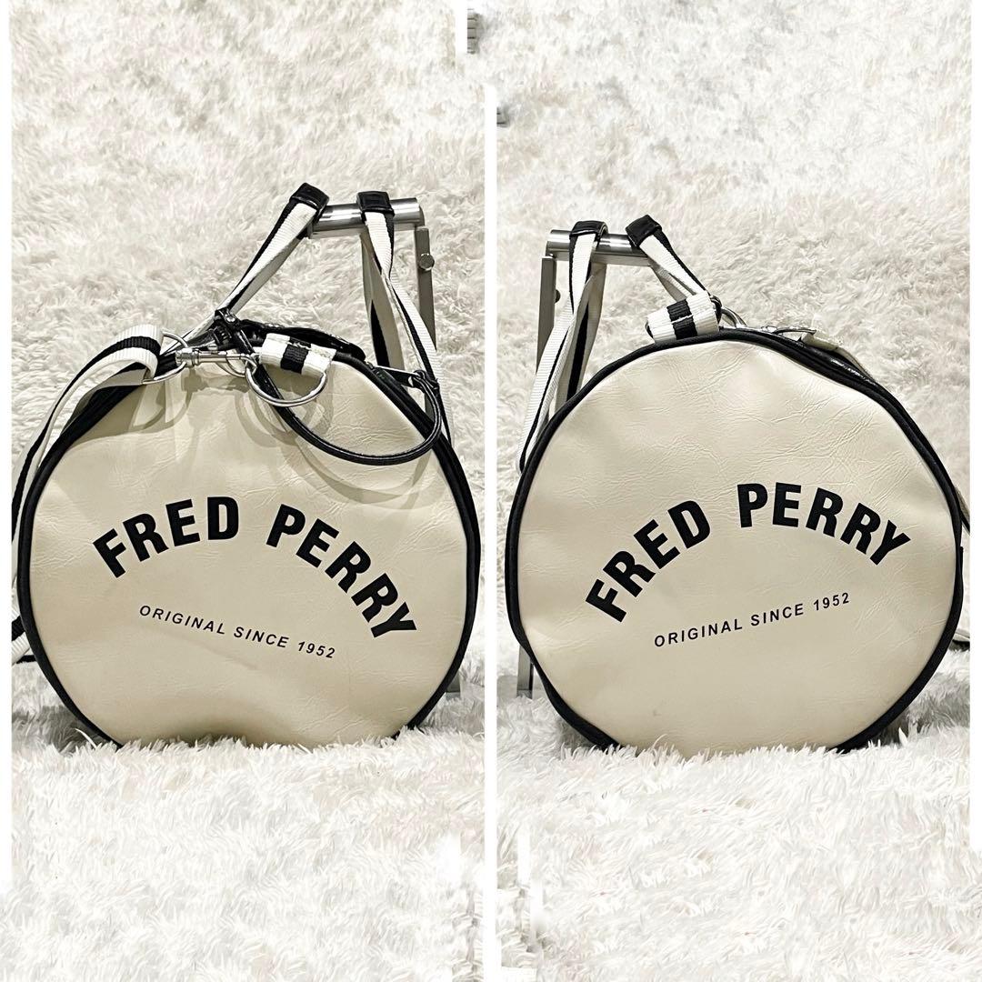 フレッドペリー Classic Barrel Bag バレル ボストンバッグ
