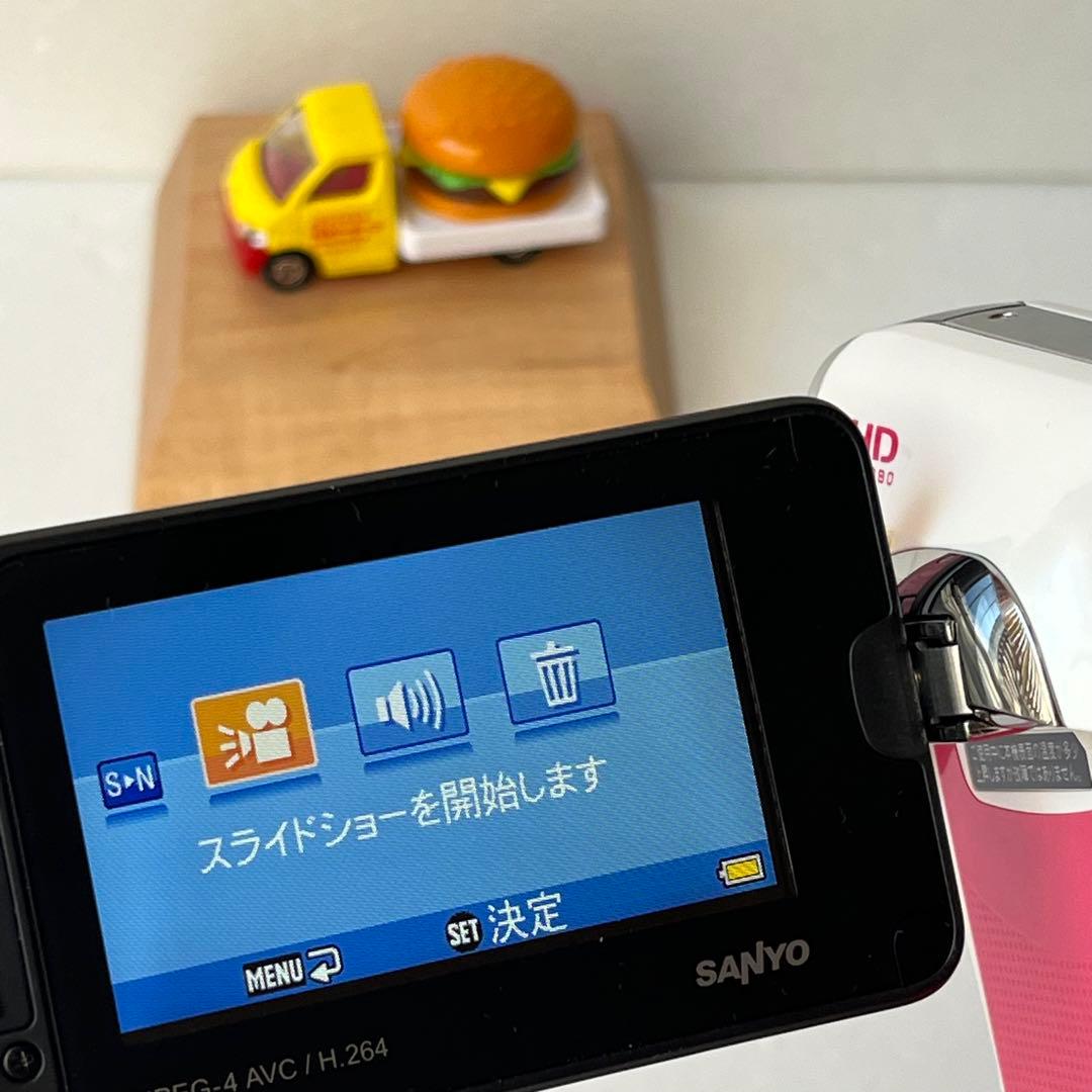 ⭐️極良美品⭐️SANYOデジタルムービーカメラXacti DMX-CA100(P)