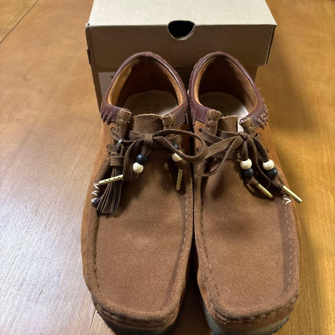 CLARKS WALLABEE ワラビー ブラウン ダークタン タッセル