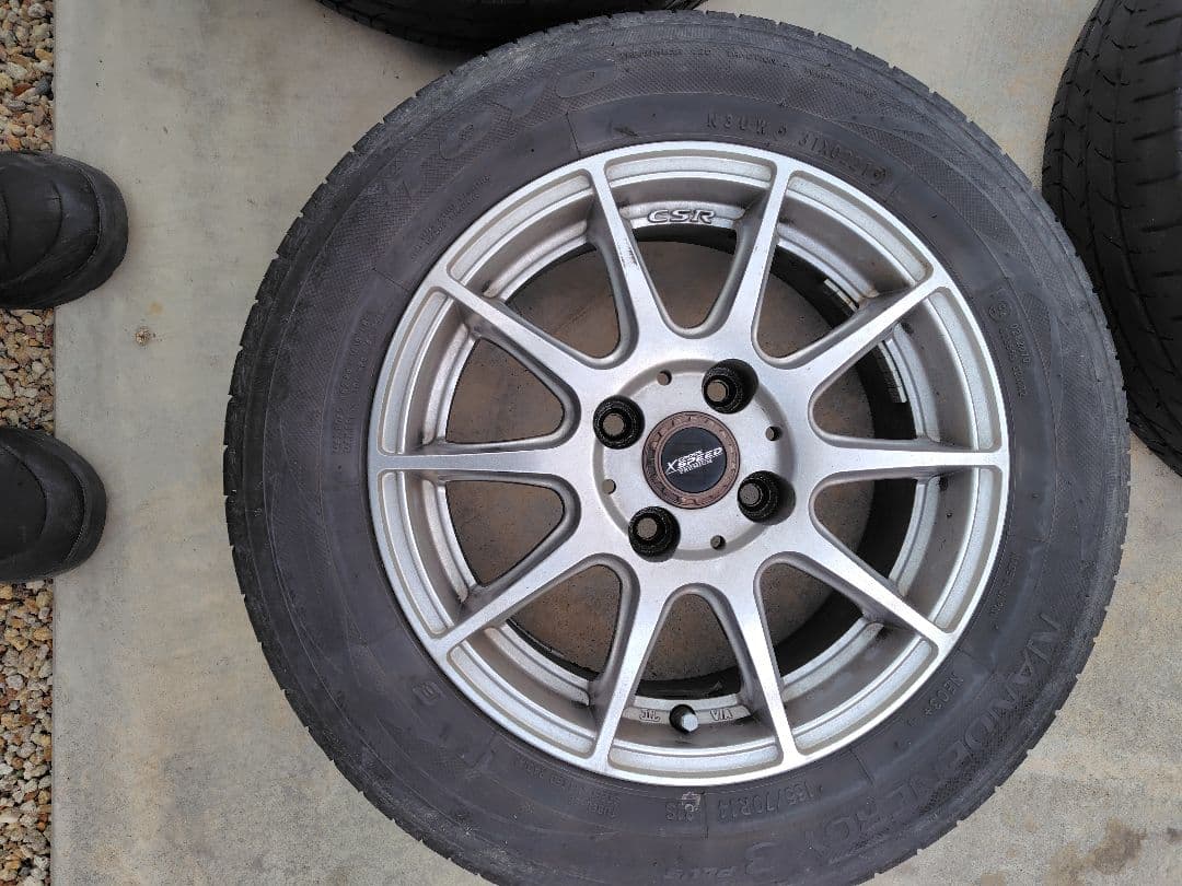 14インチ 5.5j ET38 タイヤ ホイール