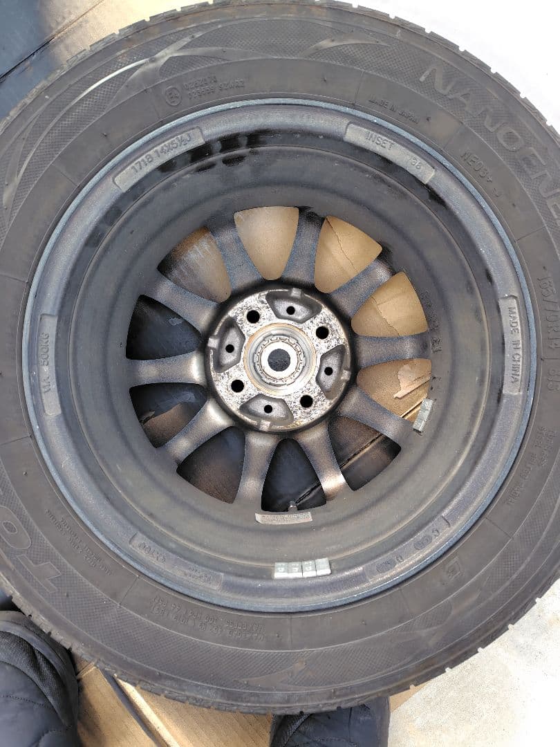 14インチ 5.5j ET38 タイヤ ホイール