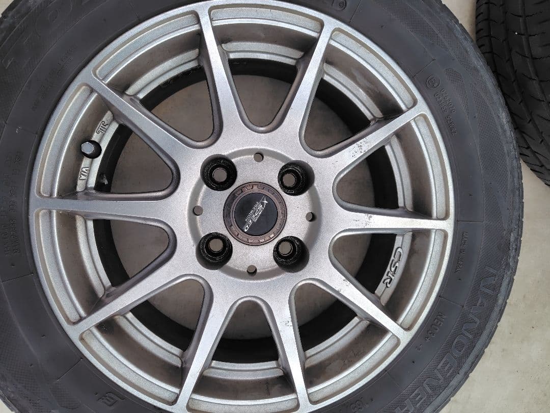14インチ 5.5j ET38 タイヤ ホイール