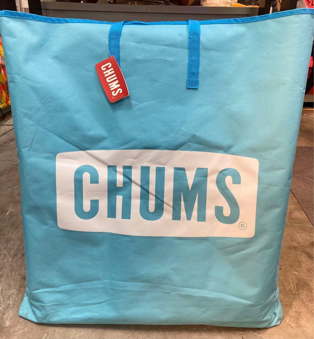 美品 チャムスCHUMS【バッグwithチェア】椅子 折りたたみイス キャンプ