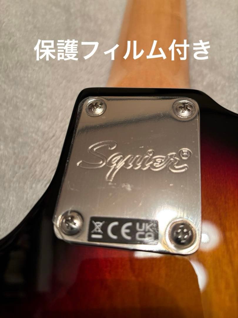 【ほぼ新品】Squier Classic Vibe 60s JB 保護フィルム付