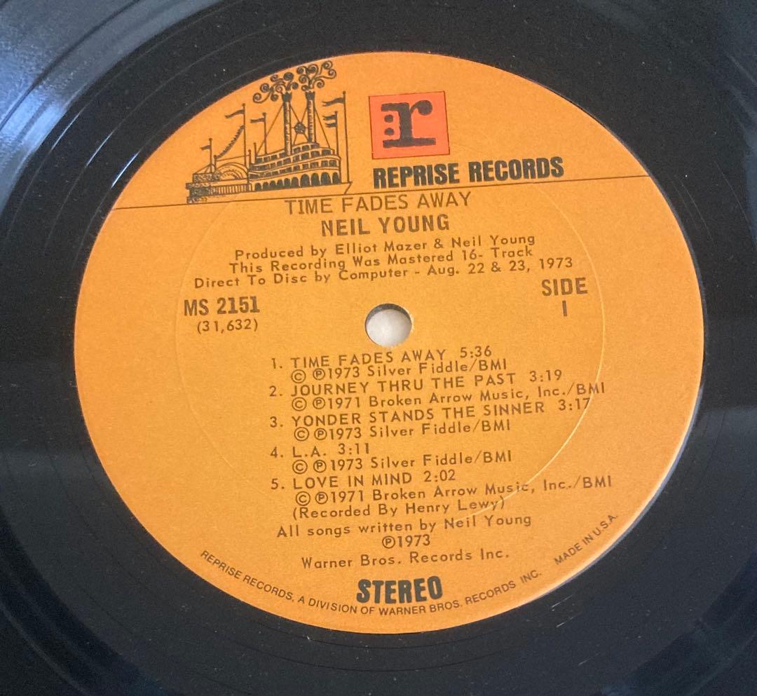 ■高音質USオリジナル盤■NEIL YOUNG / ニールヤング■Time Fa