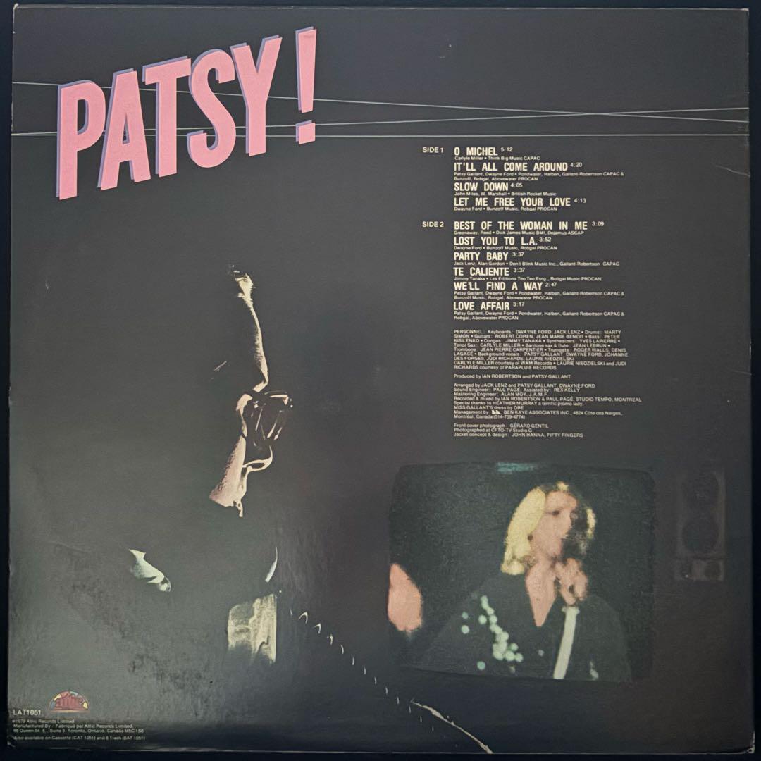 【Patsy! / Patsy Gallant】LP