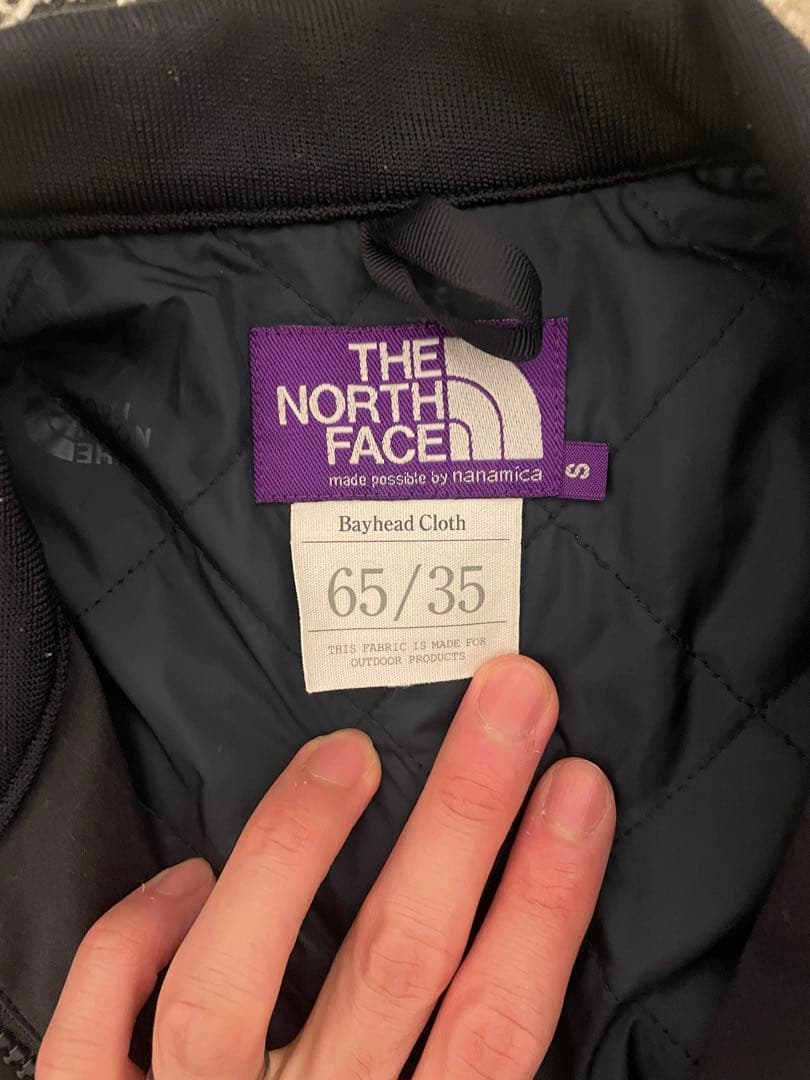 ビームス別注THE NORTH FACE フィールドジャケットS ネイビー