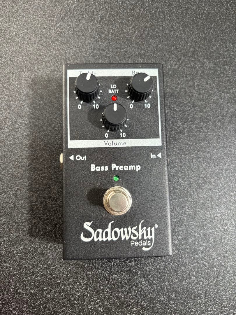 Sadowsky Bass Preamp 【箱、説明書、保証書付属】
