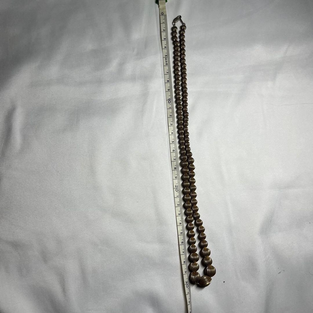 60s ネックレス vintage ナバホ パール Silver925