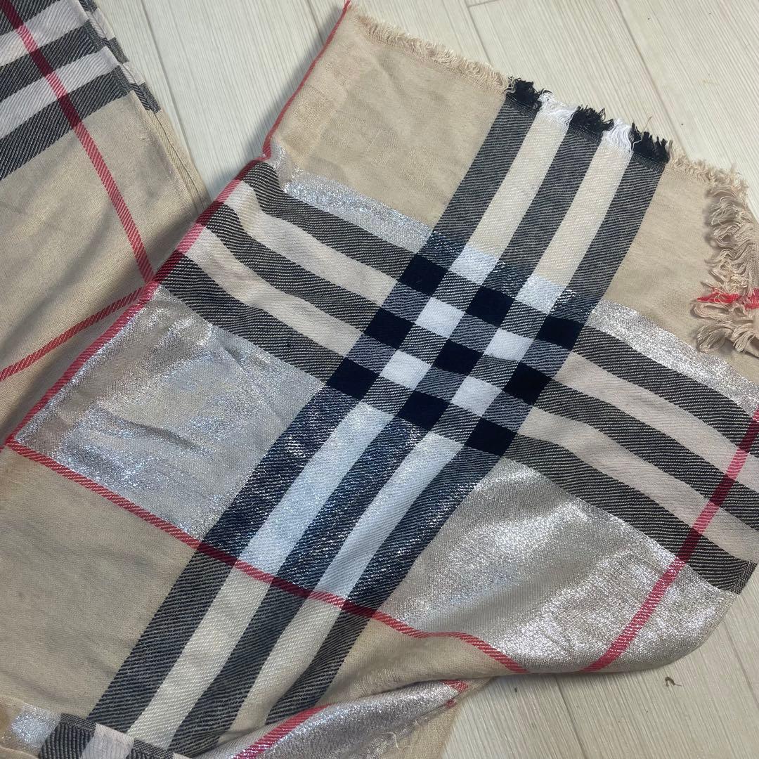 バーバリー　大判ストール BURBERRY LONDON 美品