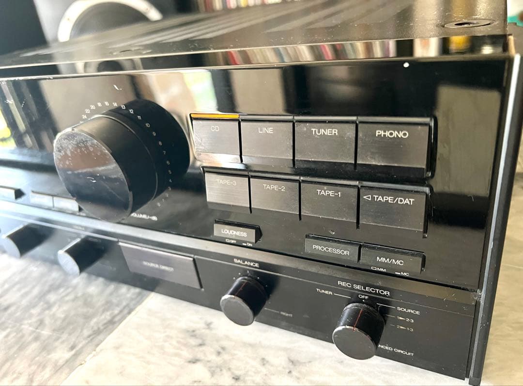 [訳あり] Sansui サンスイ AU-α607 プリメインアンプ 1986年