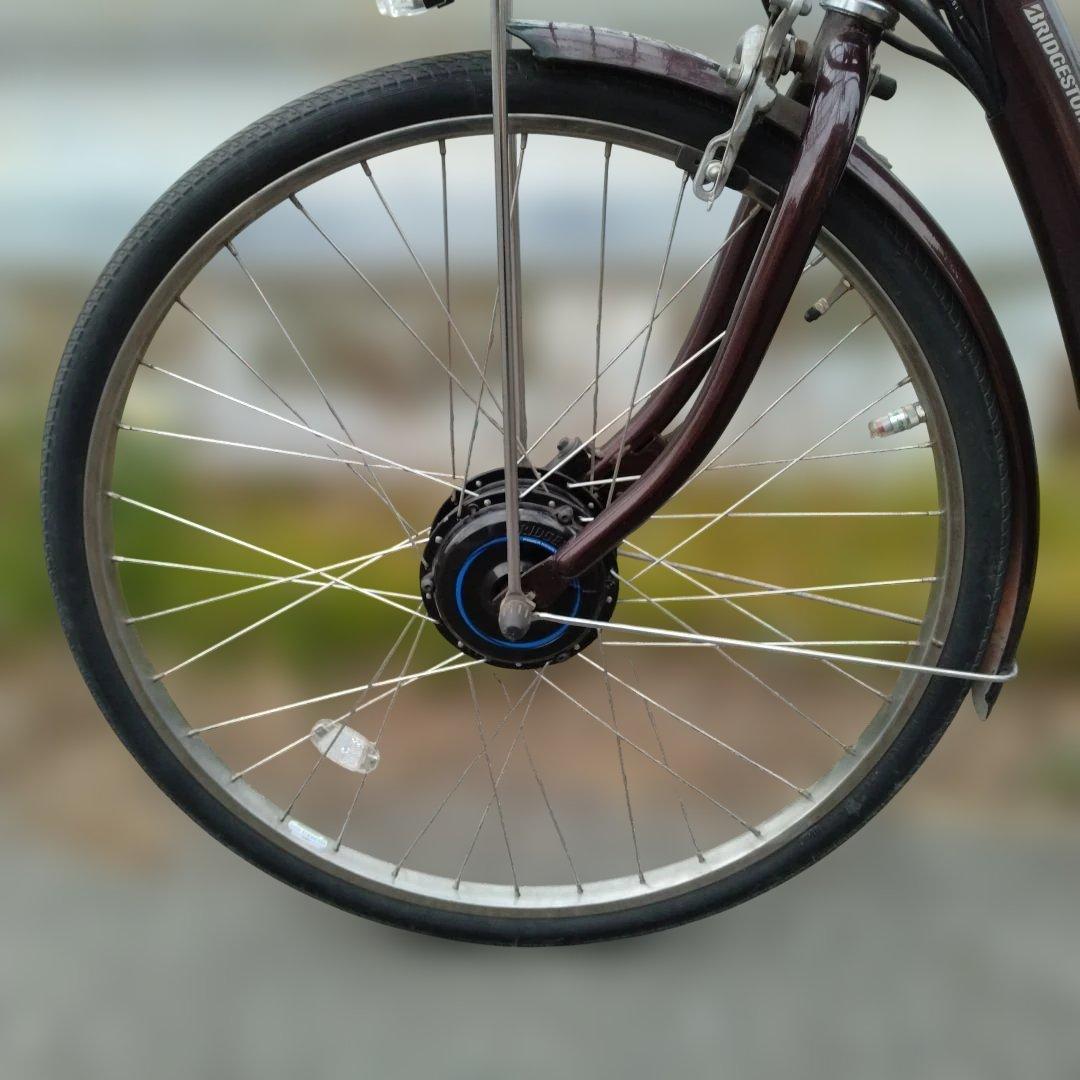 値下げ中[805]送料無料 ブリヂストン FRONTIA 電動自転車