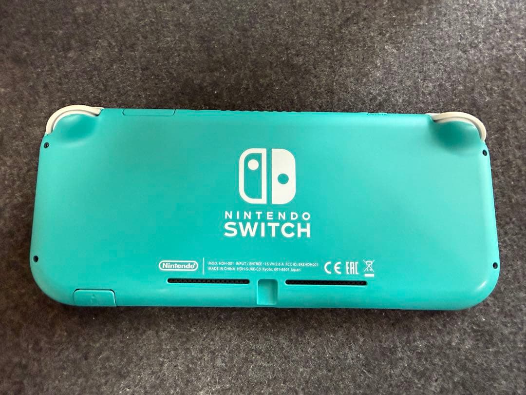 Nintendo Switch Lite ターコイズ 本体+ACアダプター+外箱