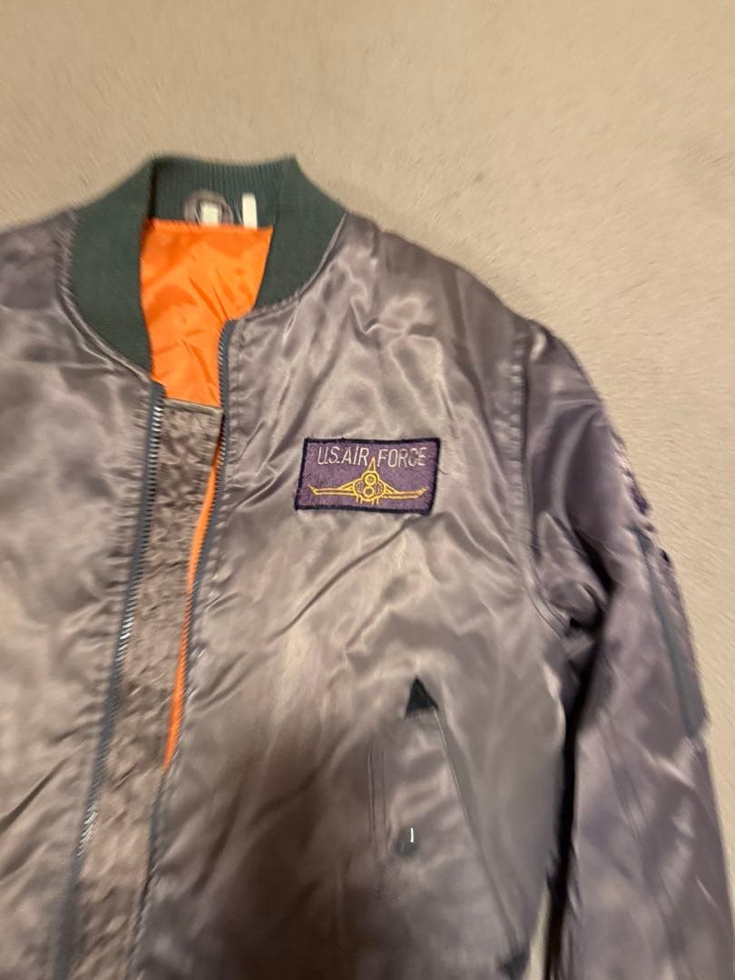 US AIR FORCE MA-1ジャケット トムキャット　80s