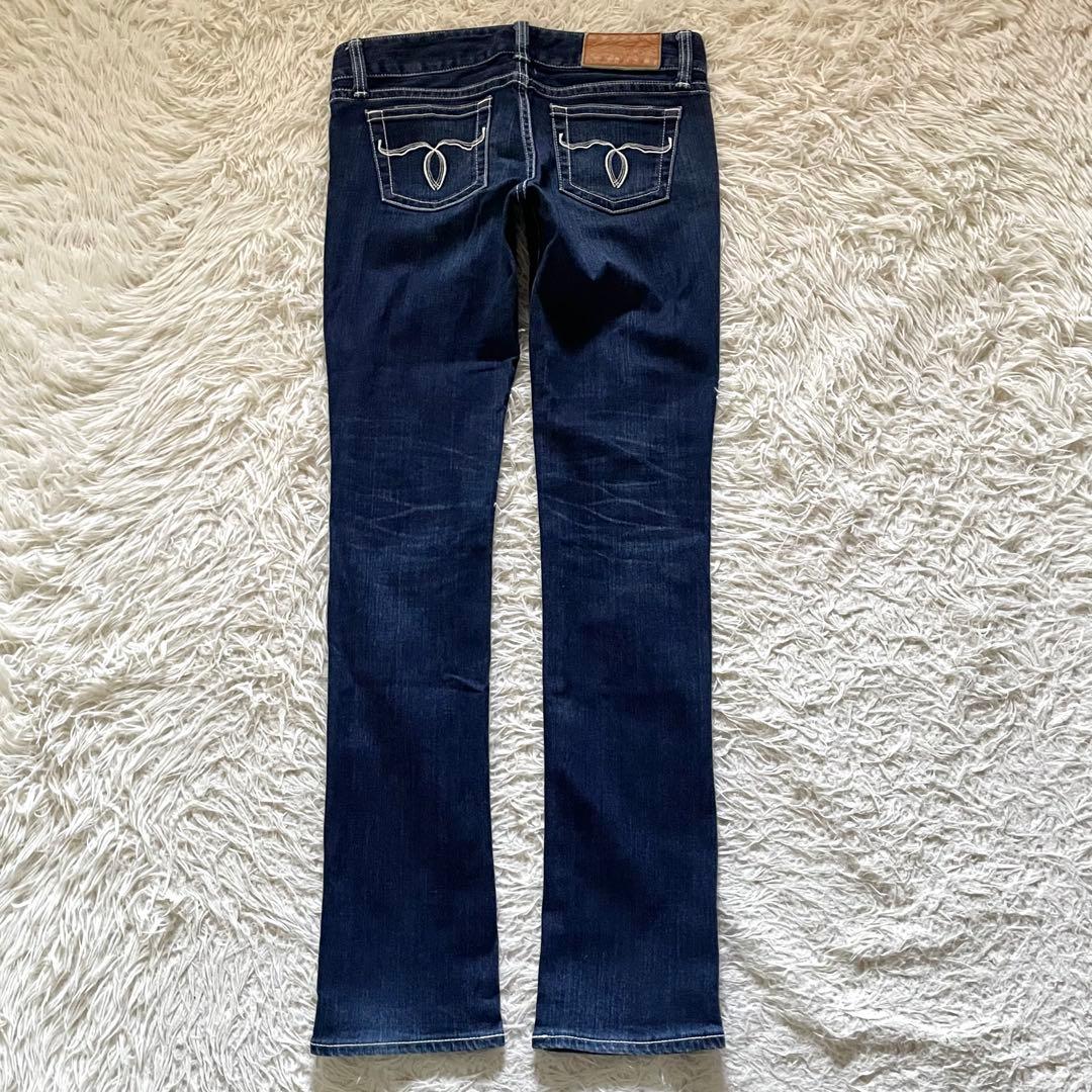 【レアサイズ美品】MOUSSY パウダーデニムスキニーパンツ 27