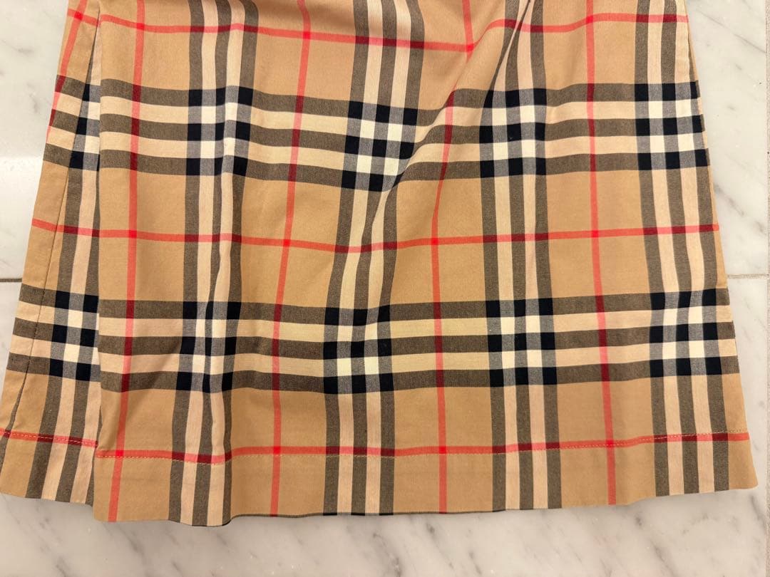Burberry バーバリーベージュ チェック ワンピース 85cm