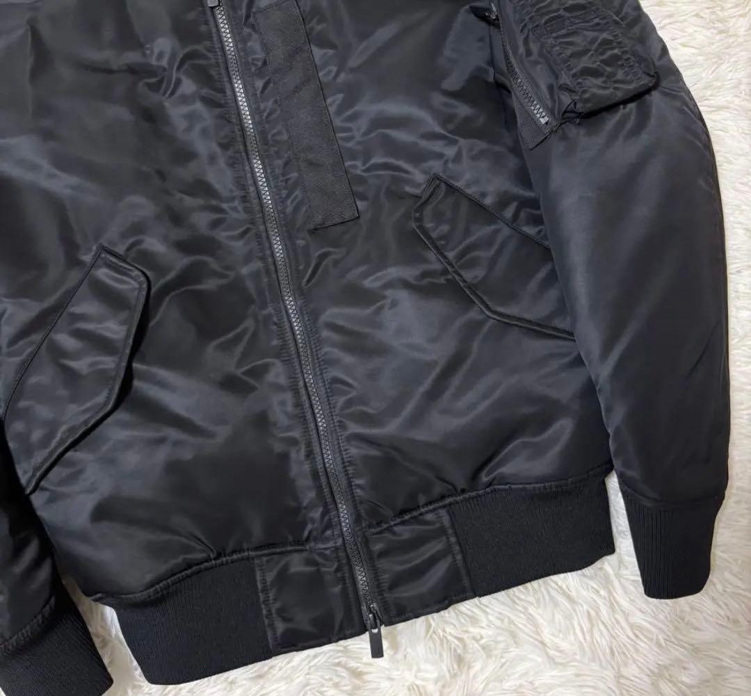 【美品】＋J ハイブリッドダウンオーバーサイズMA-1
