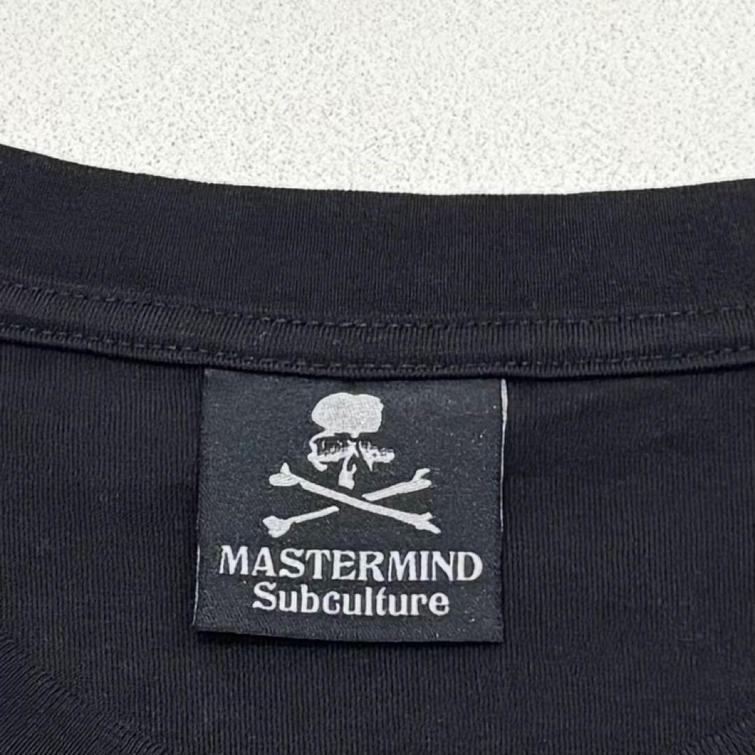 新品未使用 MASTERMIND SUBCULTURE スカル Tシャツ M 黒
