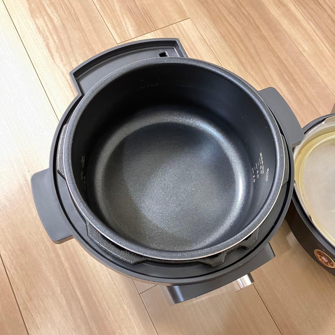 アイリスオーヤマ　電気圧力鍋　4.0L ブラック KPC-MA4