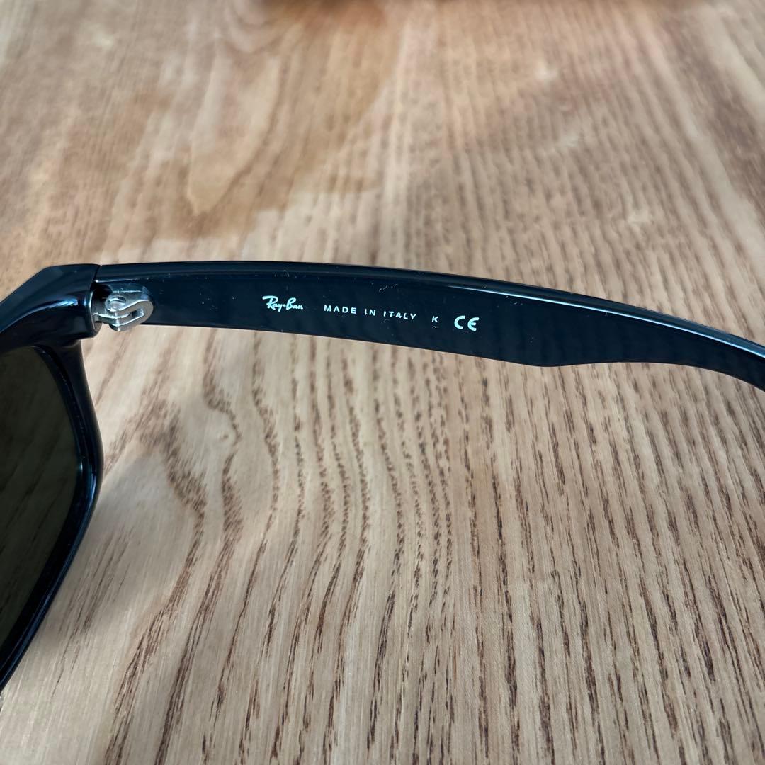 Ray Ban NEW WAYFARER RB2132-Fブラック偏光レンズ
