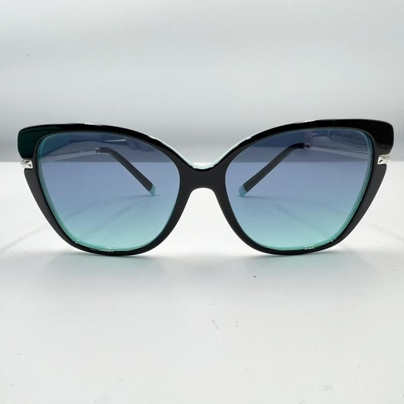 美品 Tiffany サングラス TF4190 度なし グラデーションレンズ