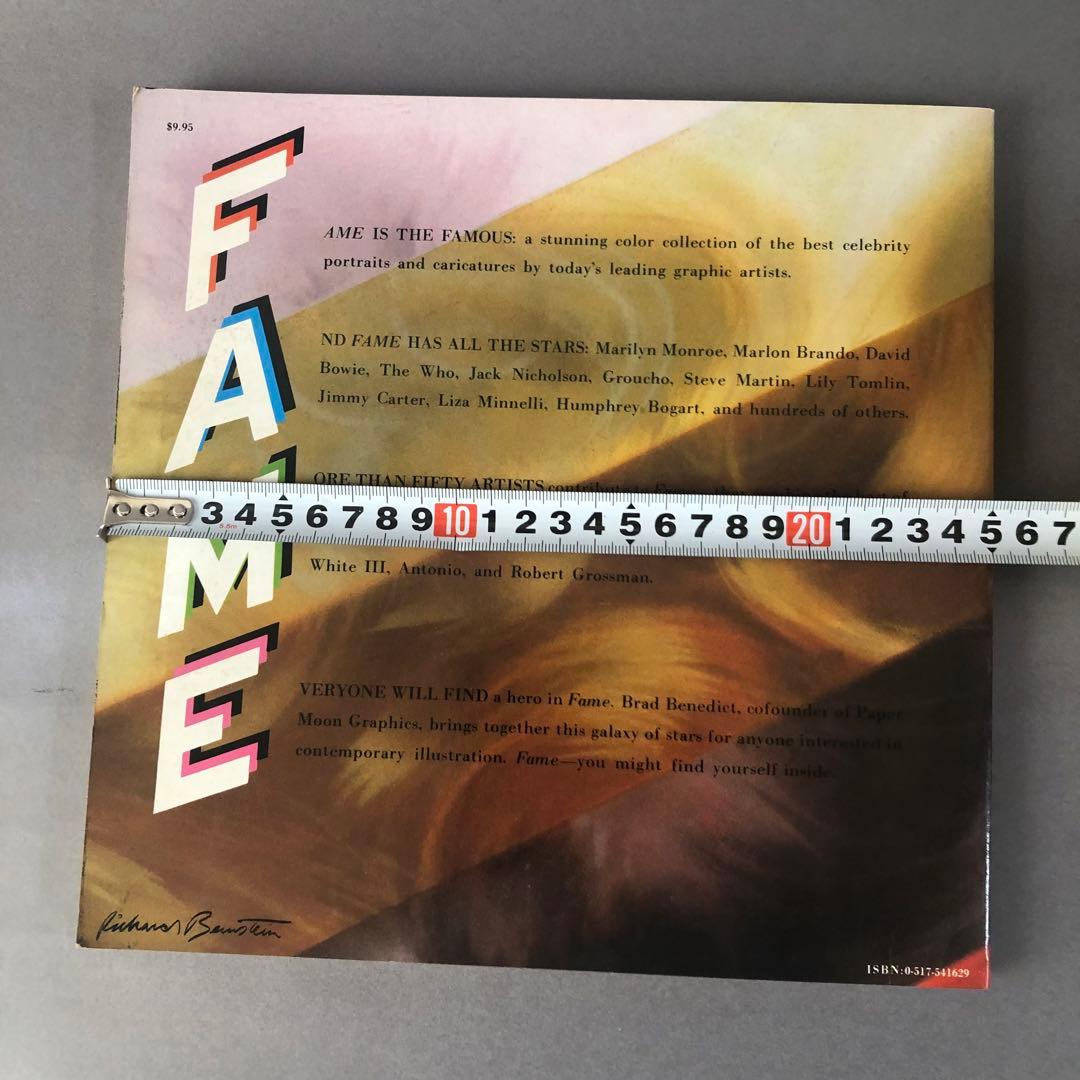 洋書有名人イラスト画集　FAME