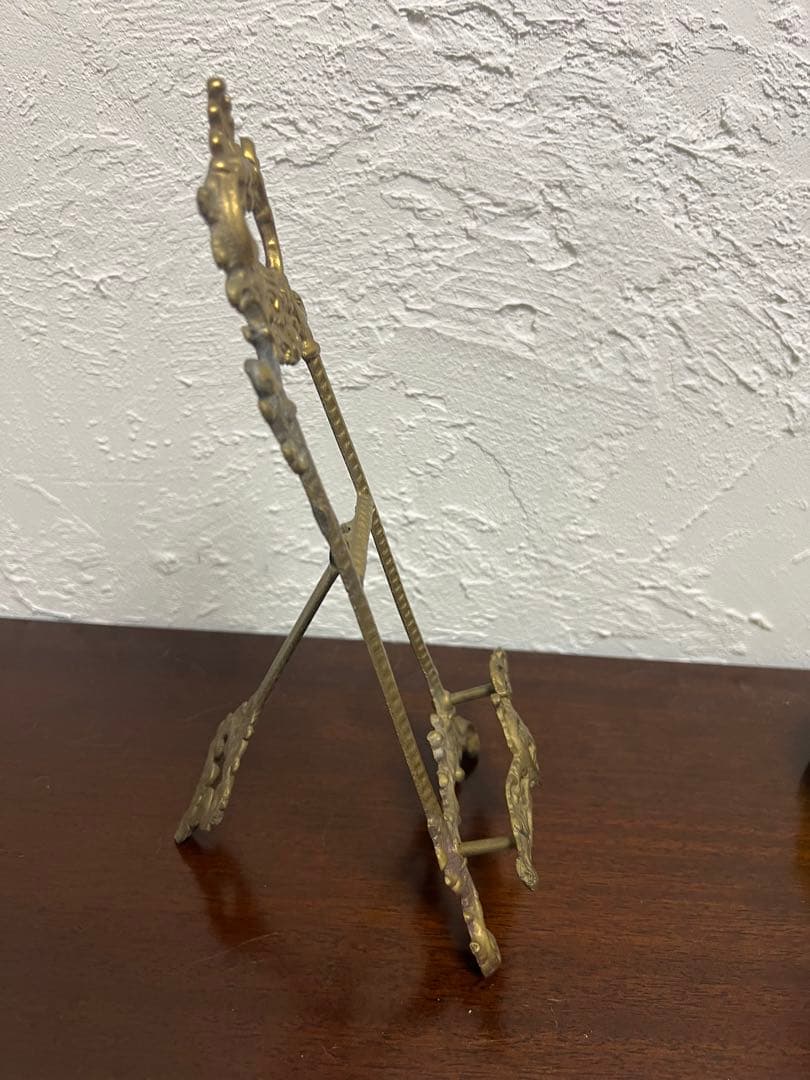 ヴィンテージ金属製スタンド 4個セット