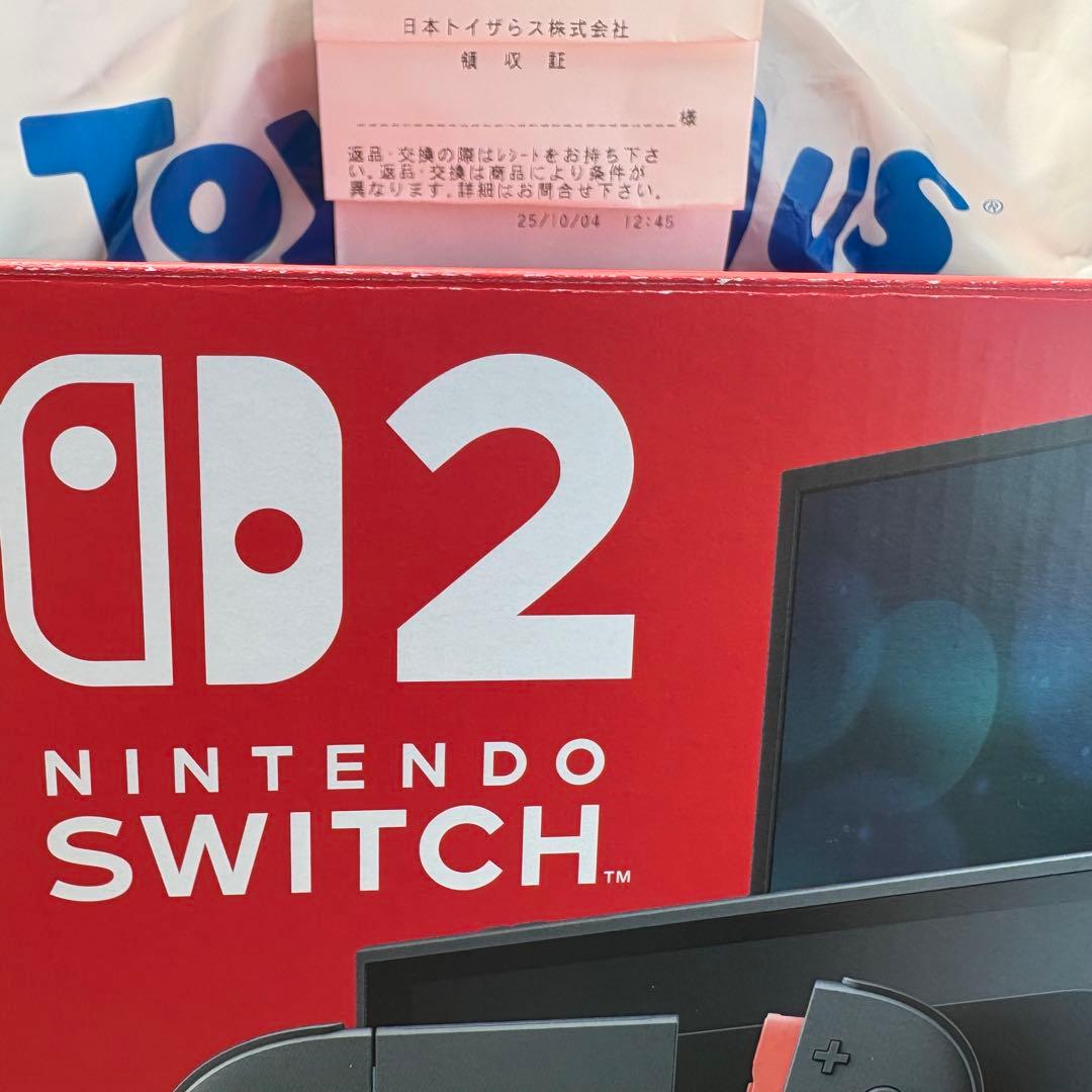 【10月4日購入】Nintendo Switch2 日本語専用 本体 スイッチ