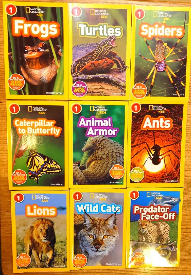 美品 National Geographic Kids L1/31冊 英語 絵本