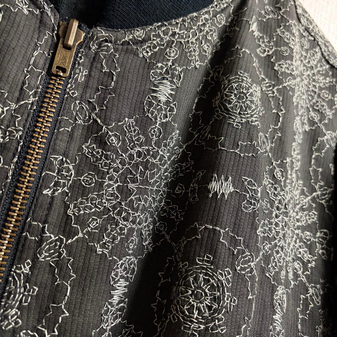 s*h様 TOKIO KUMAGAI 80s リバーシブル 花柄刺繍 希少ヴィン