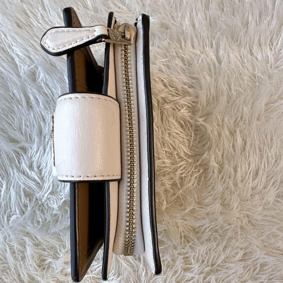 美品 COACH チェリー柄 二つ折り財布